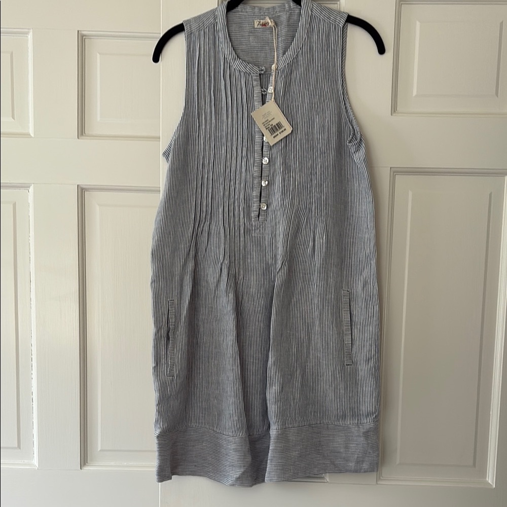 Striped Sleeveless Dress